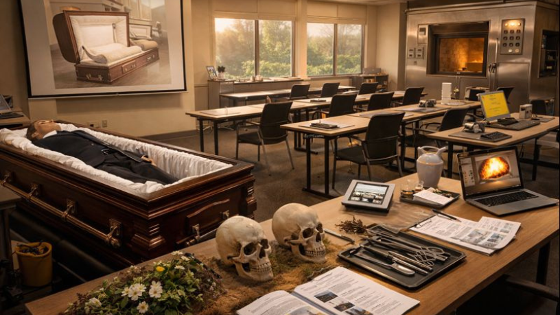 Tiago Oliva Schietti destaca pontos-chave na capacitação do setor funerário.